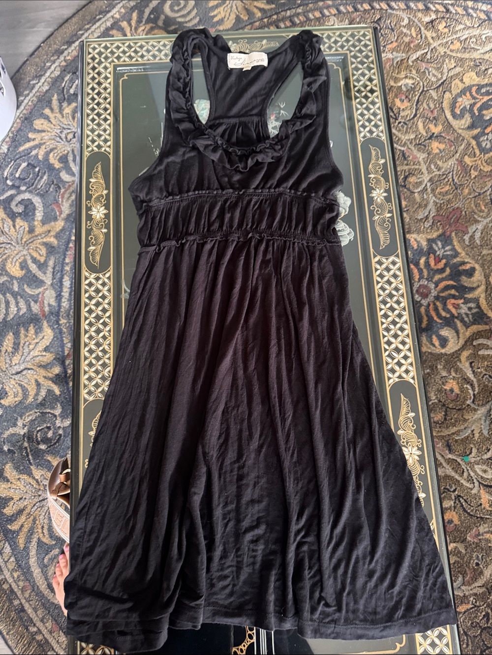Vintage Havana Black Midi Dress